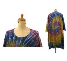 画像2: GILDAN "TIE DYE" Big Tee　Purple　size XXXL (表記 3XL) (2)