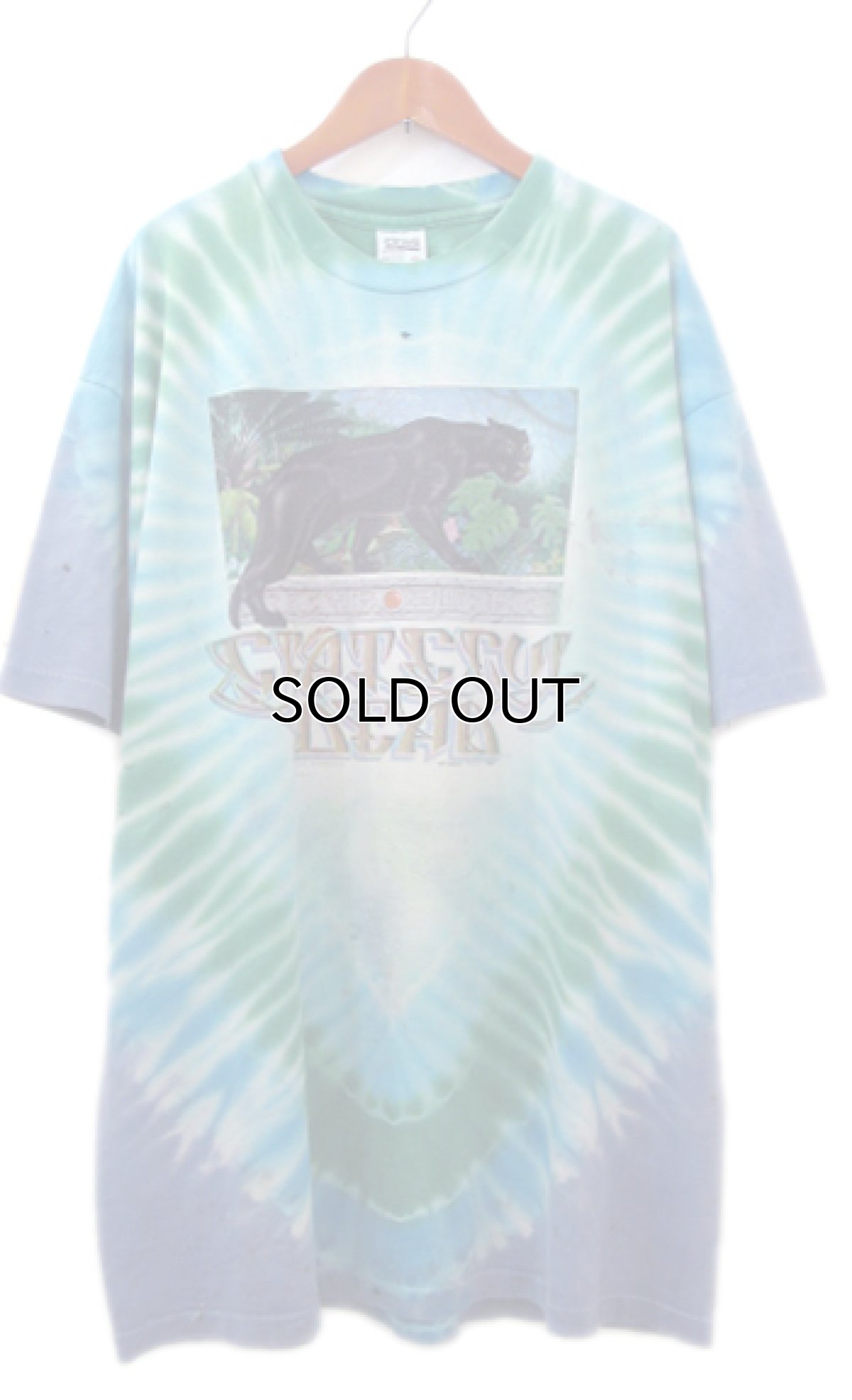 画像1: 1980's Grateful Dead TIE-DYE T-Shirts "Rainforest" -made in USA-　size XL (表記 XL) (1)