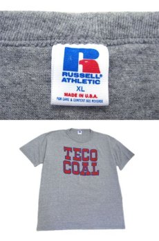 画像3: ~1990's Russell Athletic Print T-Shirts "TECO COAL"　Dead Stock one-washed　GREY　size XL (表記 XL) (3)