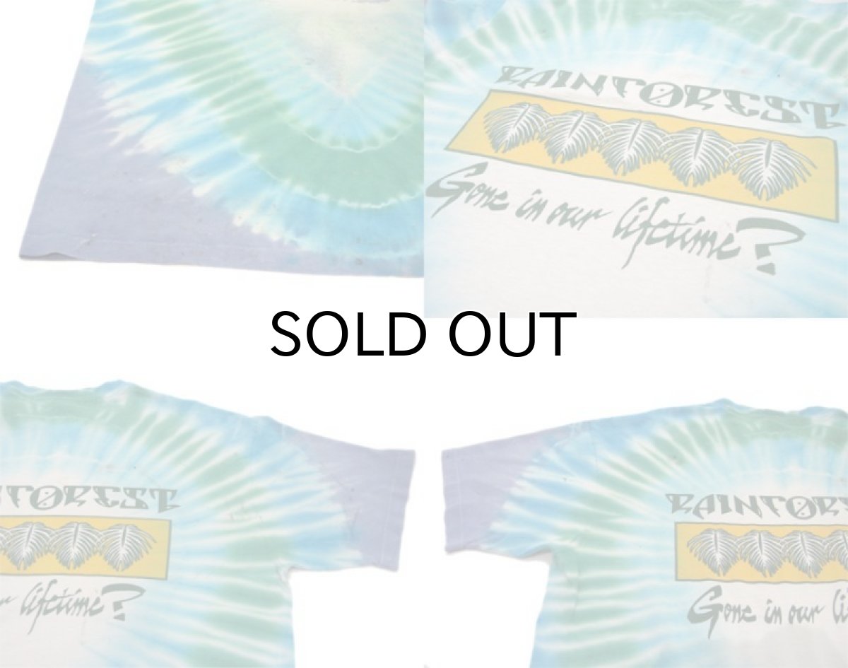 画像5: 1980's Grateful Dead TIE-DYE T-Shirts "Rainforest" -made in USA- size XL (表記 XL) (5)