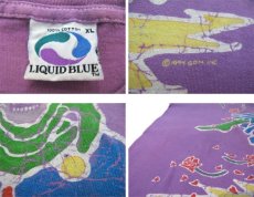 画像4: 1990's "Grateful Dead" Batik T-Shirts  made in U.S.A.　Faded Purple　size XL (表記 XL) (4)