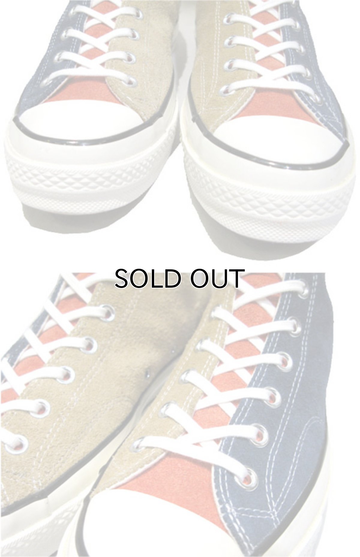 画像5: NEW Converse "Chuck Tailor Premium" Hi-Cut Suede Sneaker Crazy Pattern size 10 (28.5 cm) (5)