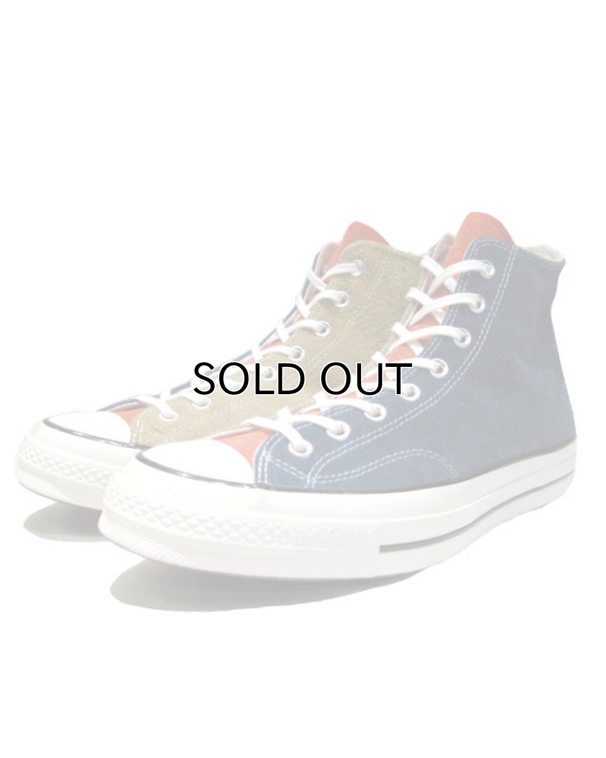 画像1: NEW Converse "Chuck Tailor Premium" Hi-Cut Suede Sneaker　Crazy Pattern　size 10 (28.5 cm) (1)