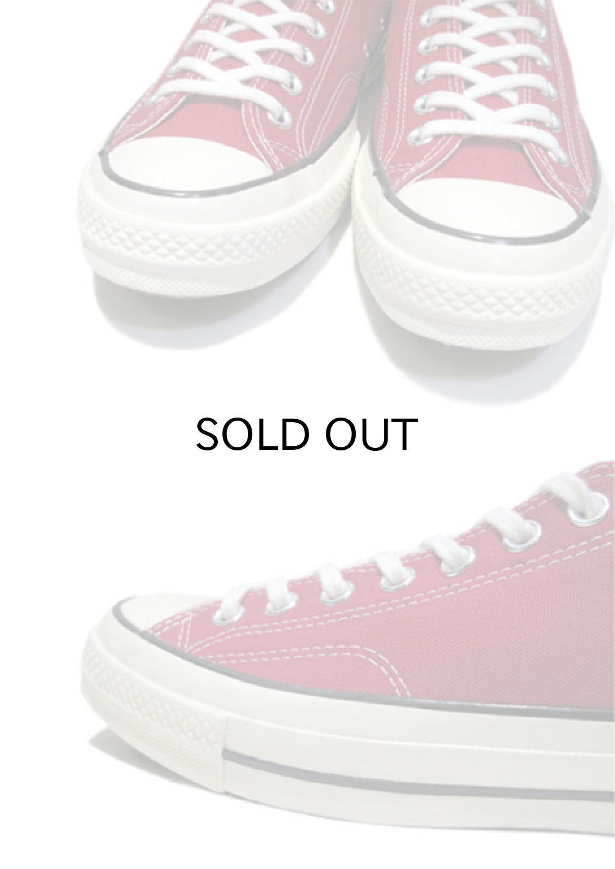 画像4: NEW Converse "Chuck Tailor Premium" Low-Cut Canvas Sneaker　CRIMSON　size 9 , 10 (4)