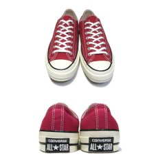 画像2: NEW Converse "Chuck Tailor Premium" Low-Cut Canvas Sneaker　CRIMSON　size 9 , 10 (2)