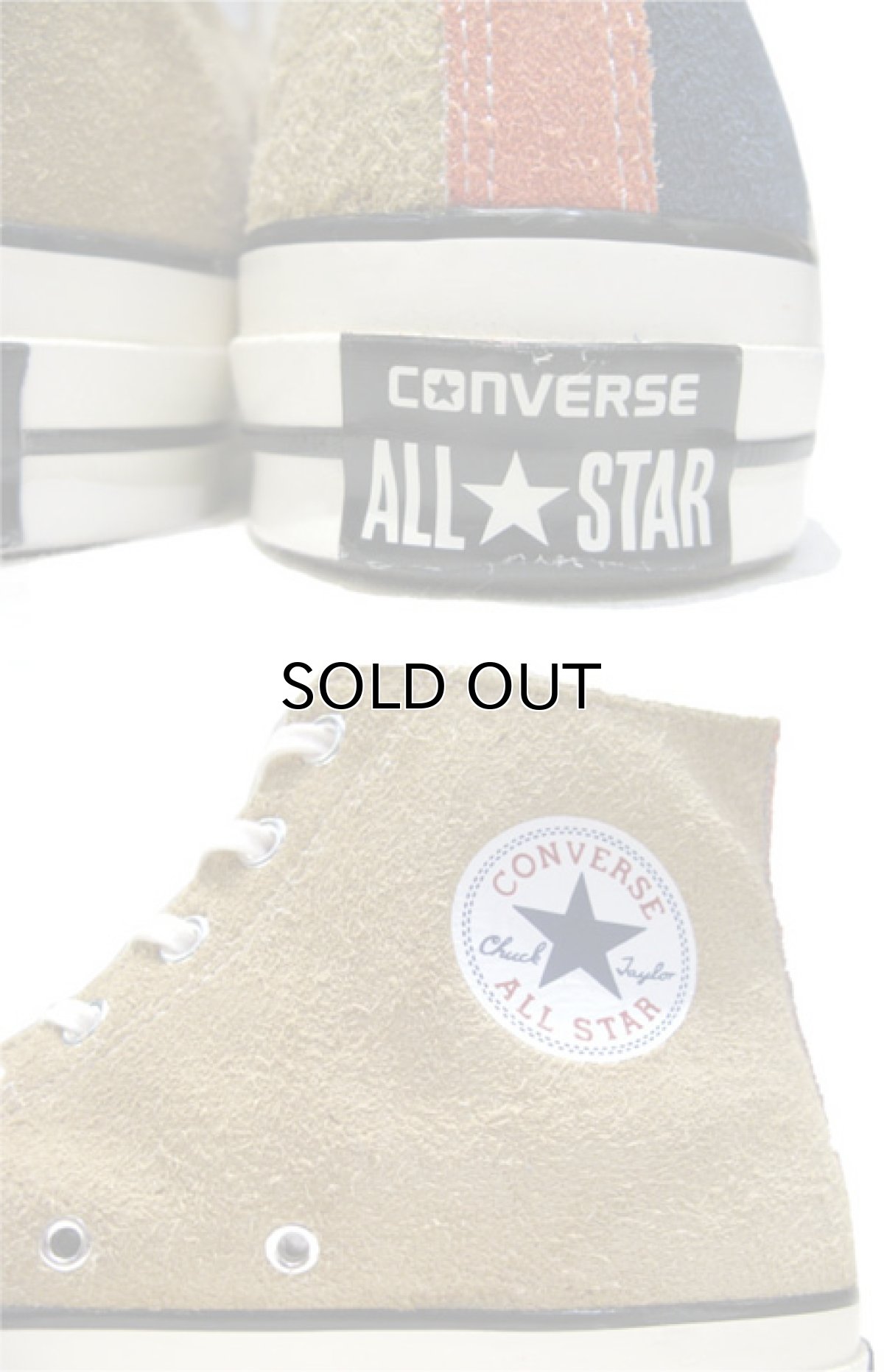 画像4: NEW Converse "Chuck Tailor Premium" Hi-Cut Suede Sneaker Crazy Pattern size 10 (28.5 cm) (4)