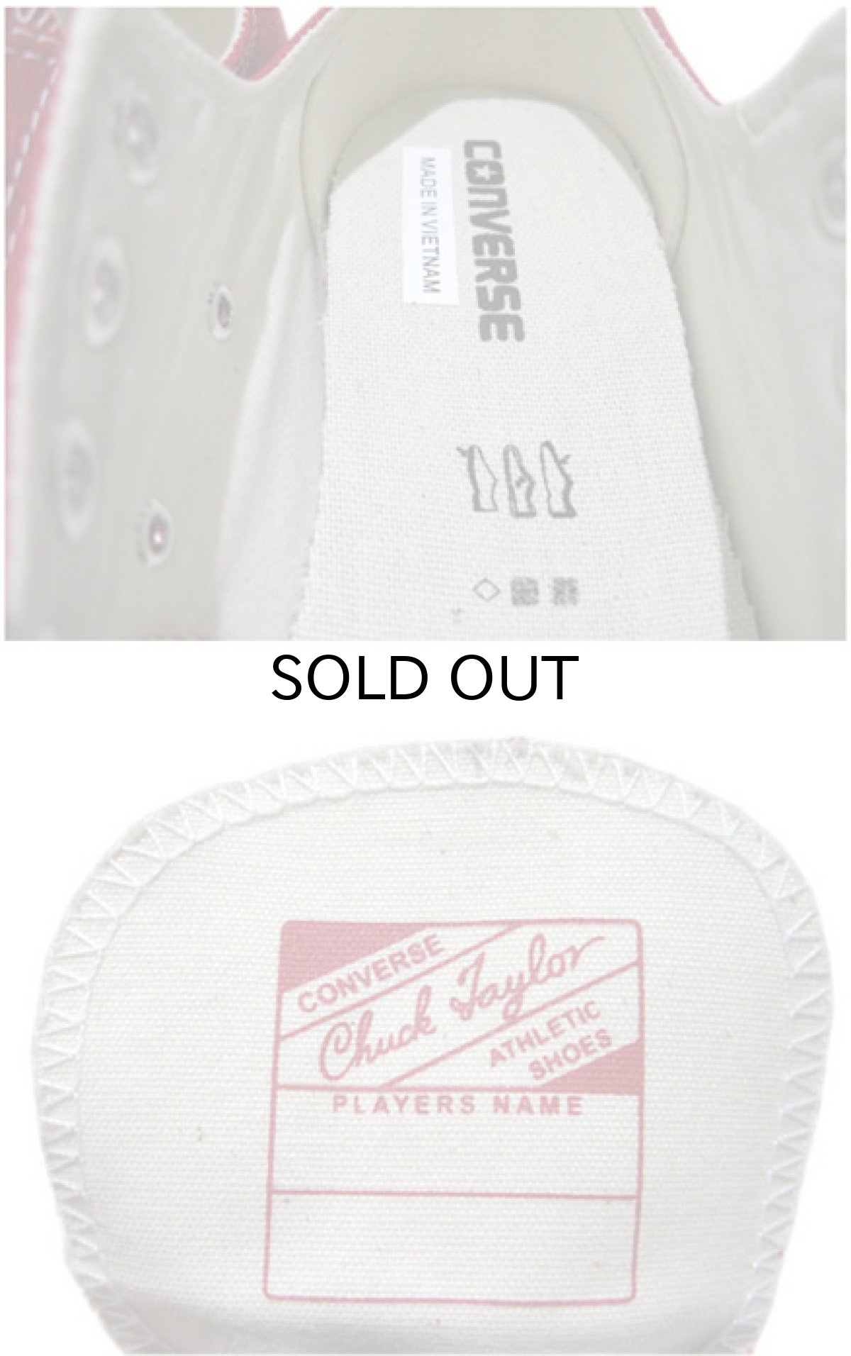 画像5: NEW Converse "Chuck Tailor Premium" Low-Cut Canvas Sneaker　CRIMSON　size 9 , 10 (5)