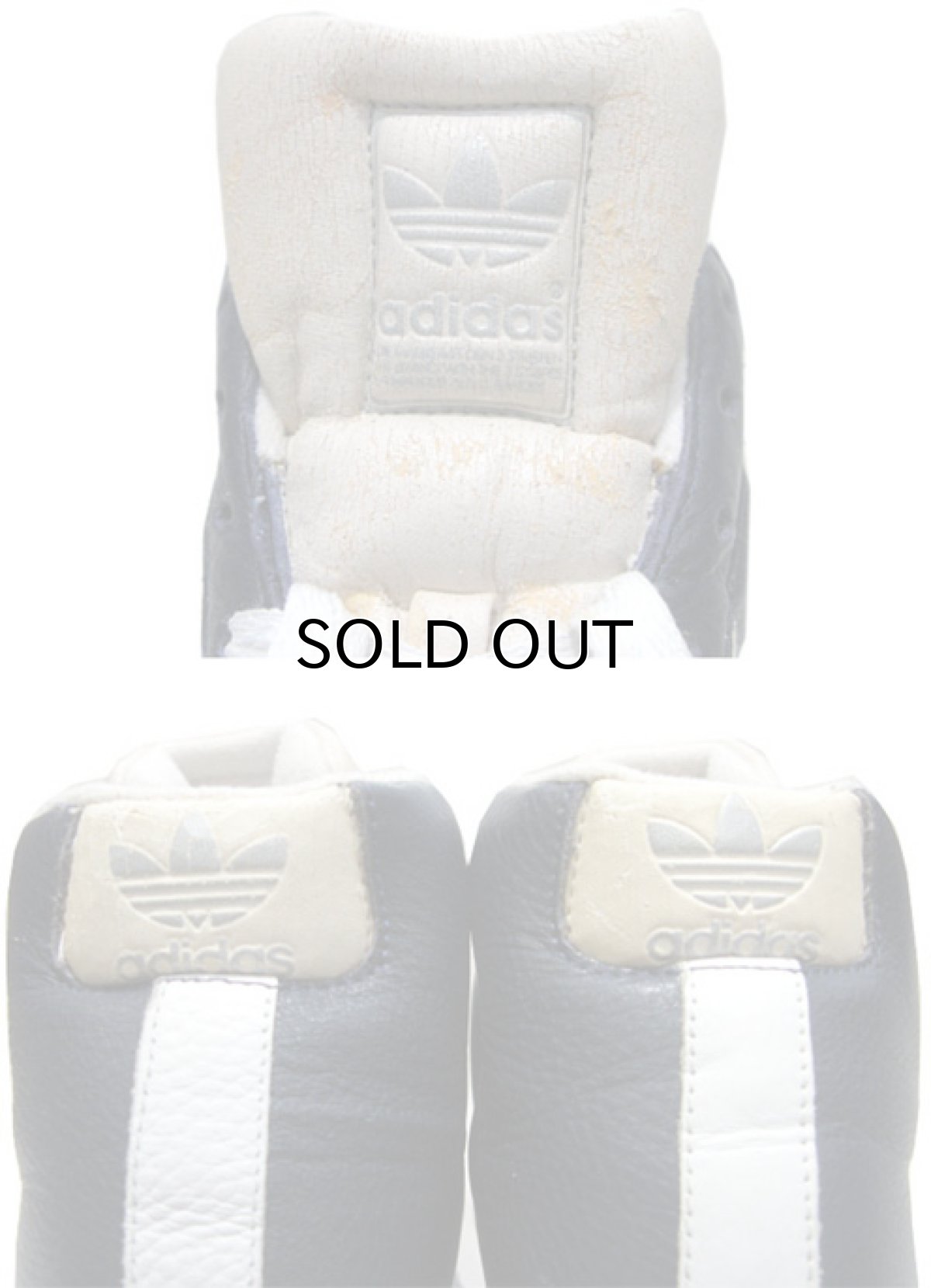 画像5: 90's adidas "PRO-MODEL" Hi-Cut Sneaker　Navy / White　size 10 (28 cm)　 (5)