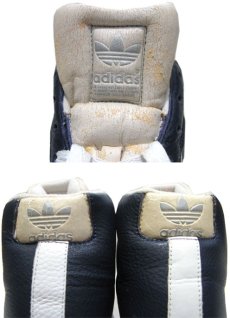 画像5: 90's adidas "PRO-MODEL" Hi-Cut Sneaker　Navy / White　size 10 (28 cm)　 (5)