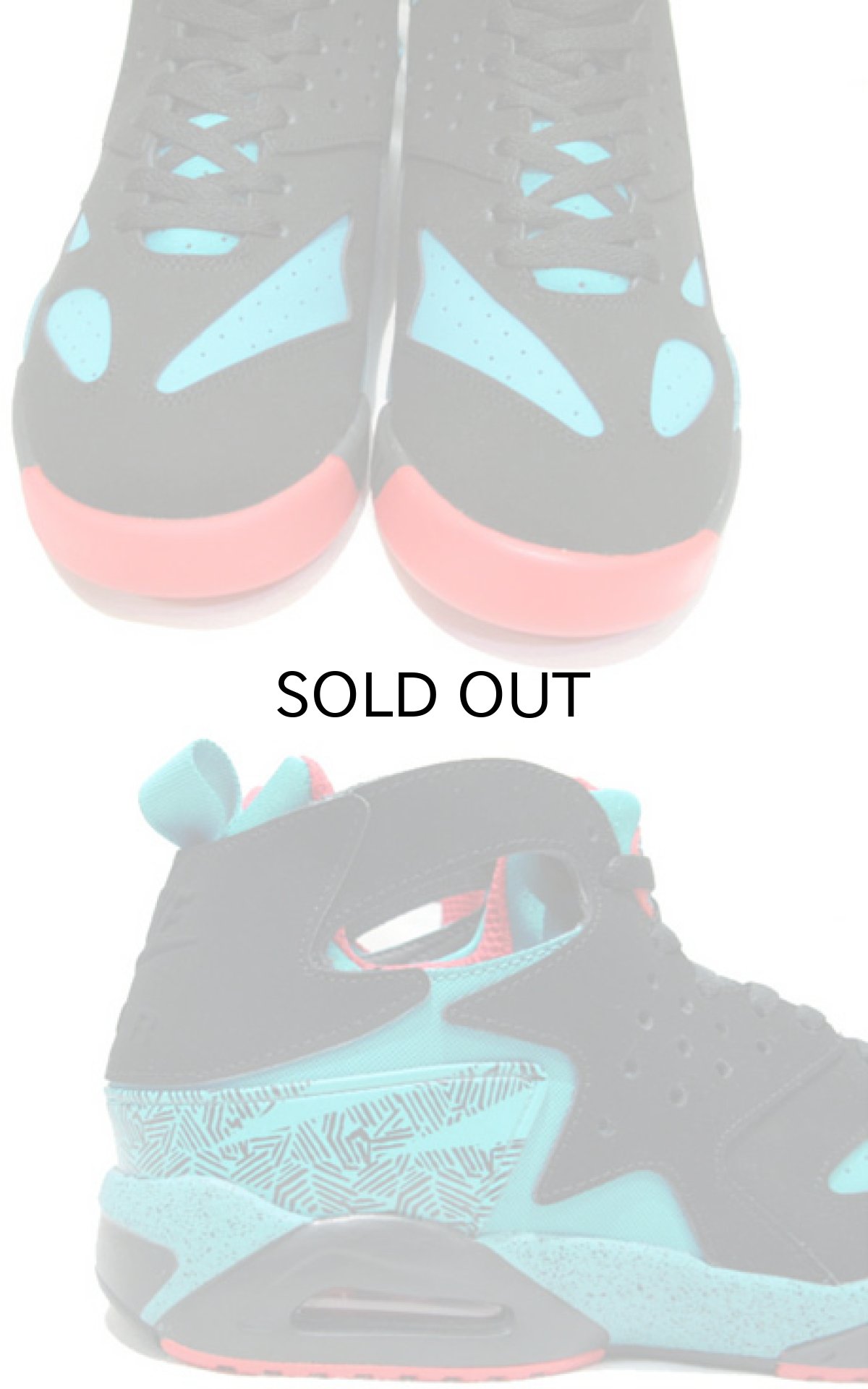 画像6: NEW NIKE "AIR TECK HURACHE" Sneaker Green / Black / Red size 9 / 10 (6)