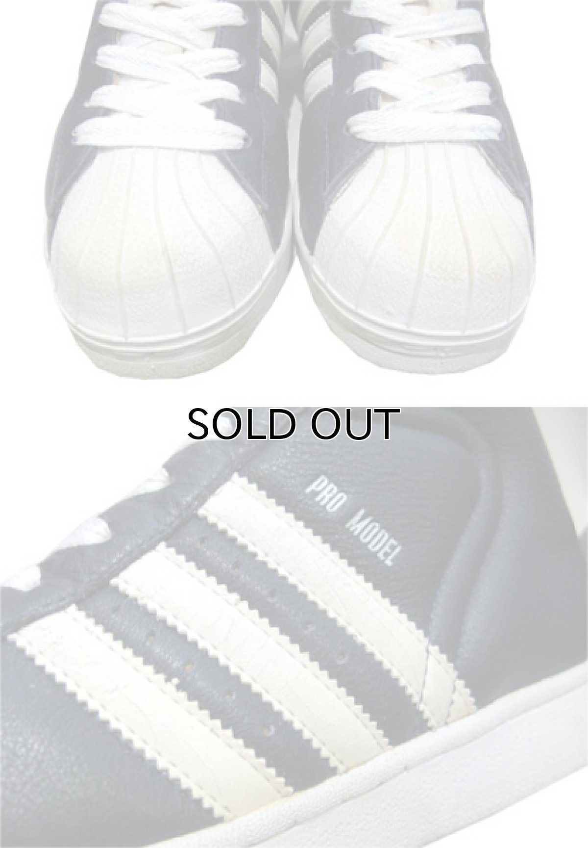 画像6: 90's adidas "PRO-MODEL" Hi-Cut Sneaker　Navy / White　size 10 (28 cm)　 (6)