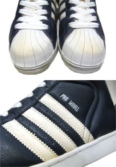 画像6: 90's adidas "PRO-MODEL" Hi-Cut Sneaker　Navy / White　size 10 (28 cm)　 (6)