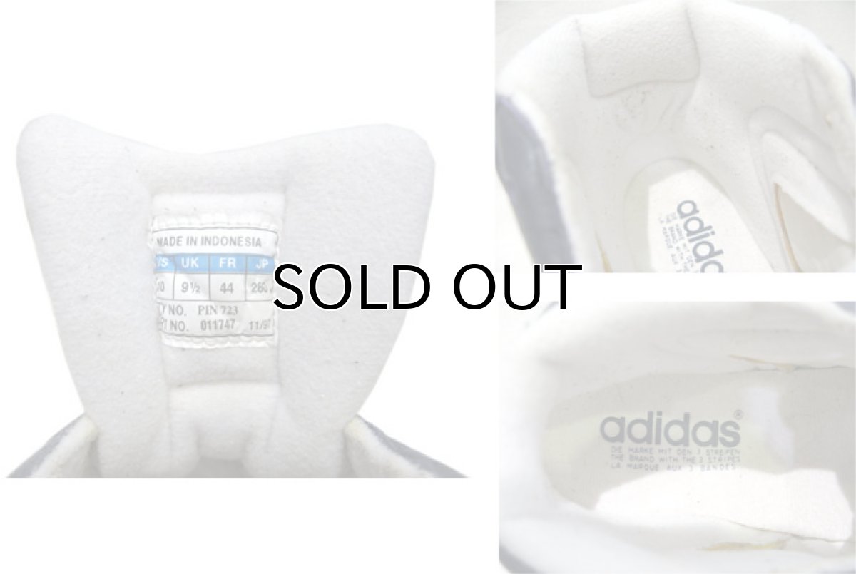 画像4: 90's adidas "PRO-MODEL" Hi-Cut Sneaker　Navy / White　size 10 (28 cm)　 (4)