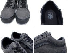 画像4: NEW "VANS"  OLD SCHOOL Black Denim Sneaker　Grey / Black　size 12 (4)