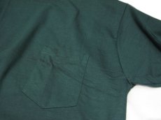 画像5: 1970-80's "JCPenny" Crew Neck T-Shirts with Pocket　Dead Stock　GREEN　size XL (5)