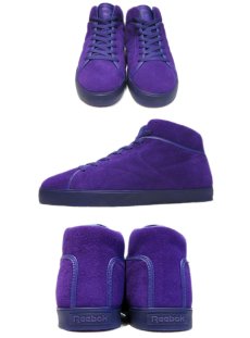 画像2: NEW "REEBOK" Hi-Cut Casual Sneaker　PURPLE　size 11 (2)