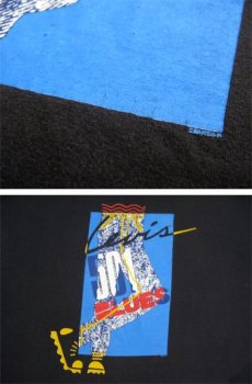 画像4: 1990's "Levi's 501 BLUES" Print T-Shirts　BLACK　size M - L (表記 不明) (4)