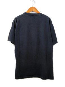 画像2: 1990's "Levi's 501 BLUES" Print T-Shirts　BLACK　size M - L (表記 不明) (2)