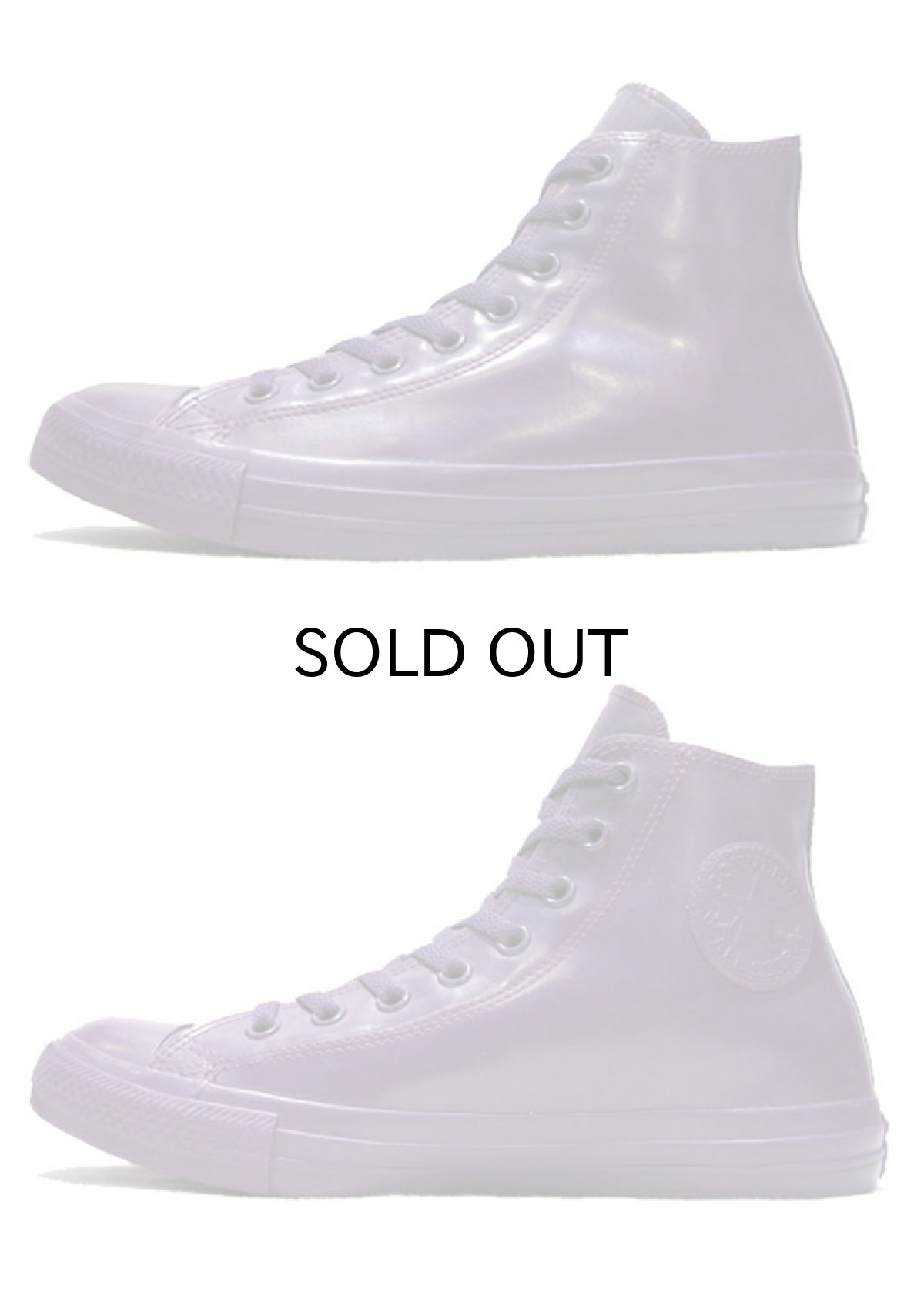 画像3: NEW Converse "ALL STAR" Hi-Cut Rubber Sneaker PURPLE size 8 (26.5 cm) (3)