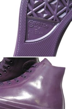 画像6: NEW Converse "ALL STAR" Hi-Cut Rubber Sneaker　PURPLE　size 8 (26.5 cm) (6)