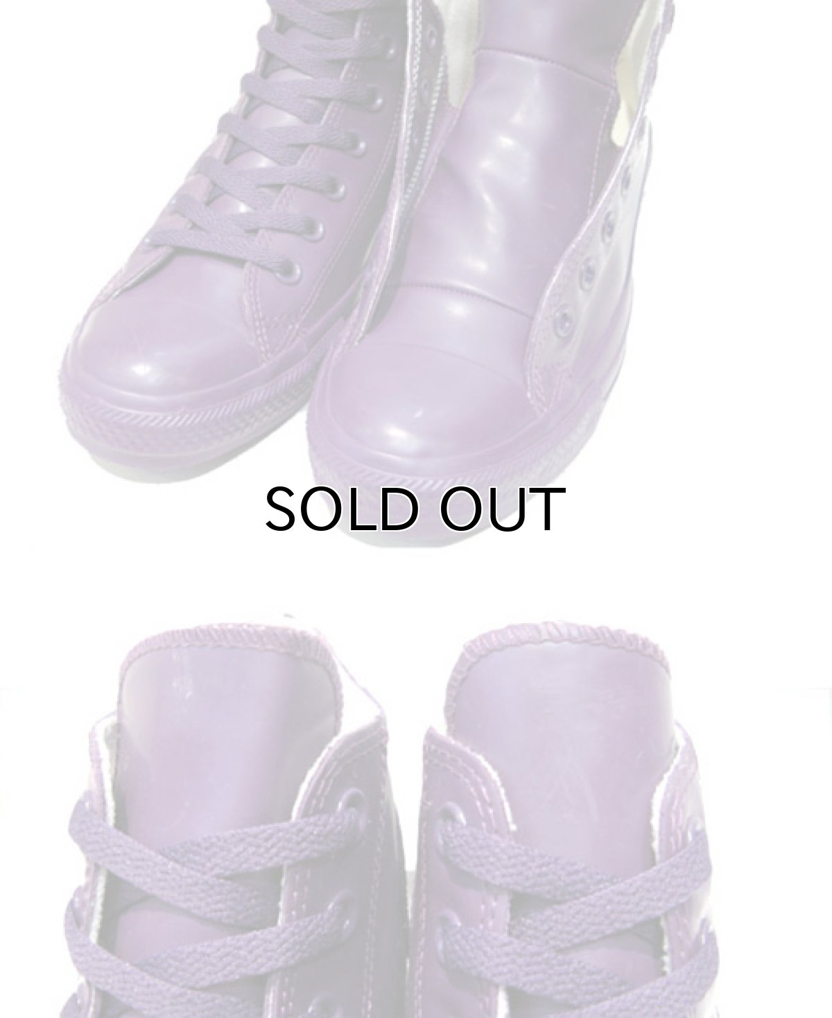画像5: NEW Converse "ALL STAR" Hi-Cut Rubber Sneaker PURPLE size 8 (26.5 cm) (5)