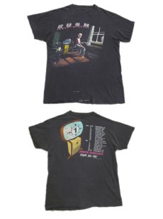 画像3: 1980's "RUSH" Power Windows Tour T-Shirts　Faded Black　size S (表記 不明) (3)