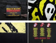 画像4: 1990's "The ROLLING STONES" North American Tour T-Shirts　Dead Stock　Black　size XXL (4)