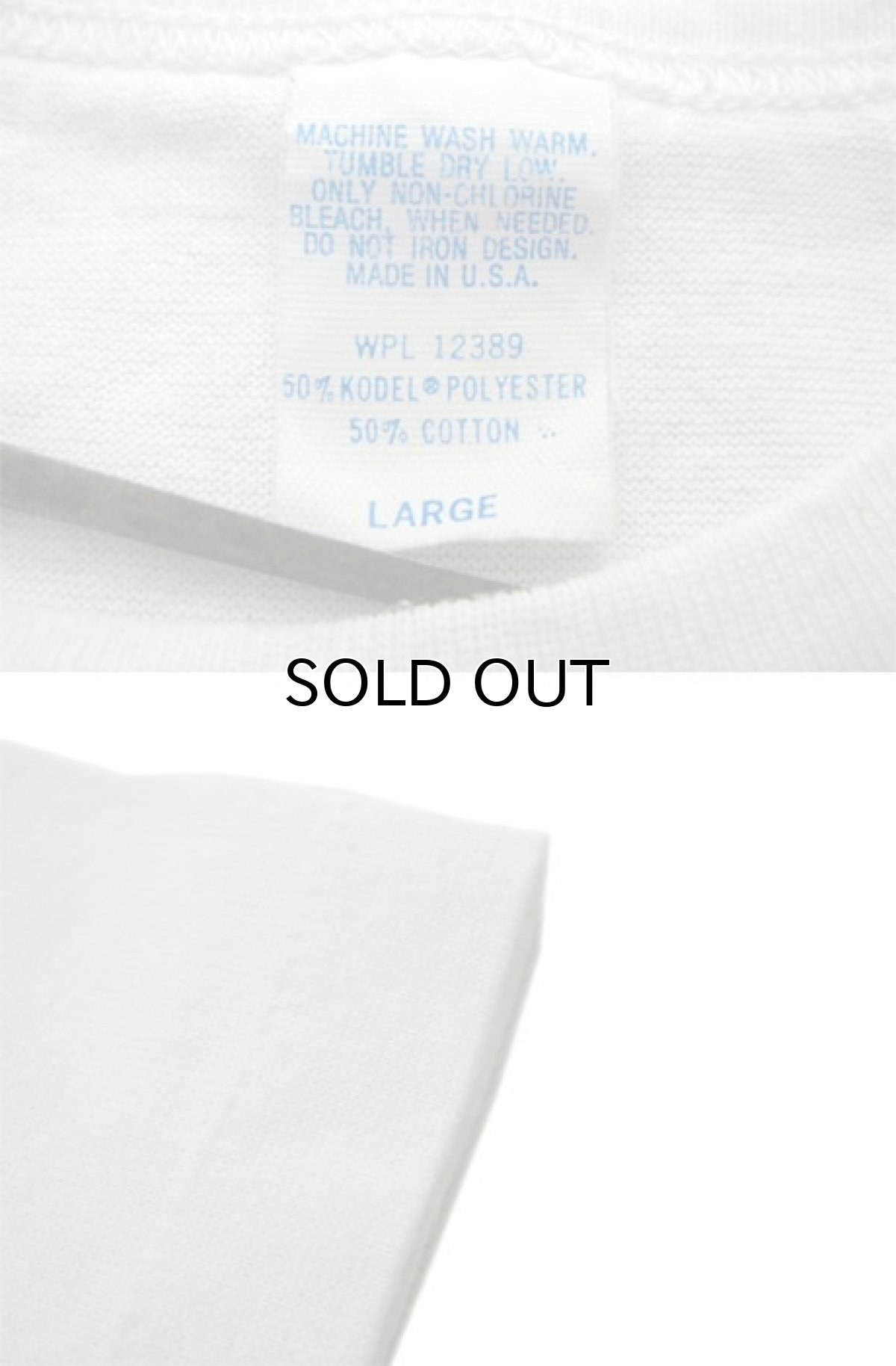 画像4: 1980's NEW YORK" Print T-Shirts -made in U.S.A-　WHITE　size M - L (表記 L) (4)