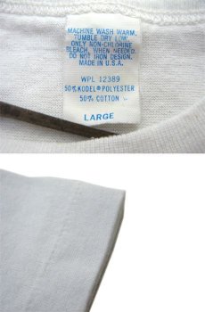 画像4: 1980's NEW YORK" Print T-Shirts -made in U.S.A-　WHITE　size M - L (表記 L) (4)