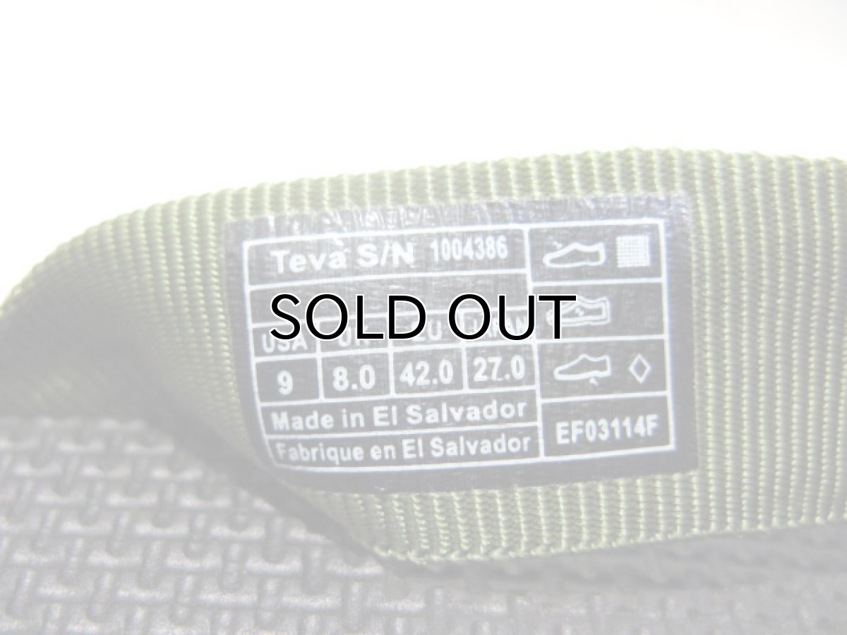 画像4: NEW "TEVA" Beach Sandal　Dark Green / Dark Blue　size 8 / 9 / 10 (4)