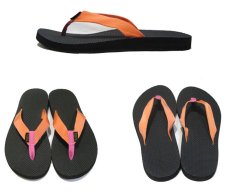 画像2: NEW "TEVA" Beach Sandal　Melon / Pink　size w9  (2)