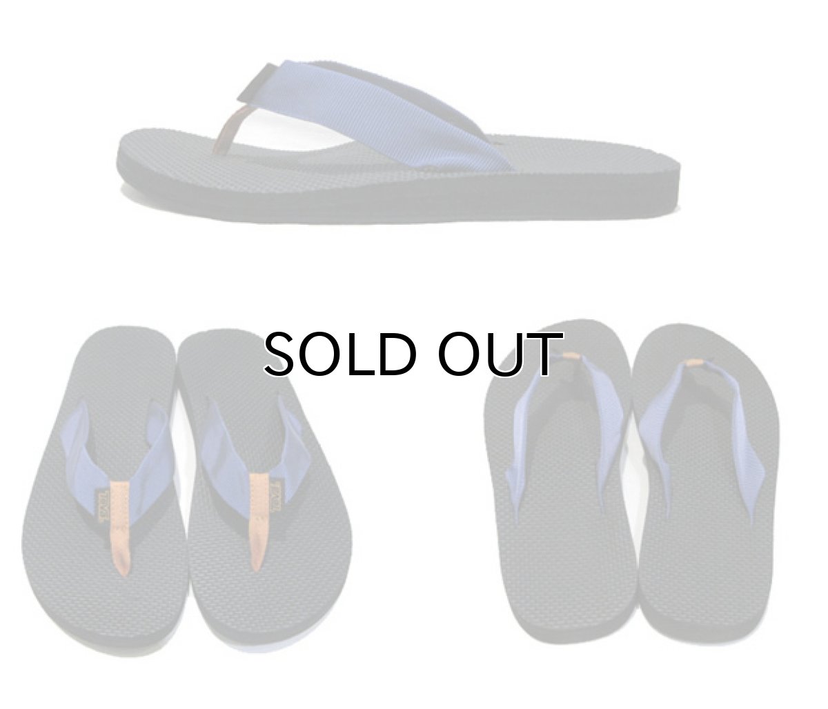 画像2: NEW "TEVA" Beach Sandal　Dark Blue / Brown Yellow　size 10 (2)