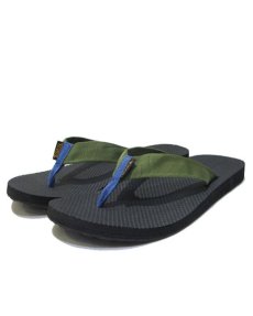 画像1: NEW "TEVA" Beach Sandal　Dark Green / Dark Blue　size 8 / 9 / 10 (1)