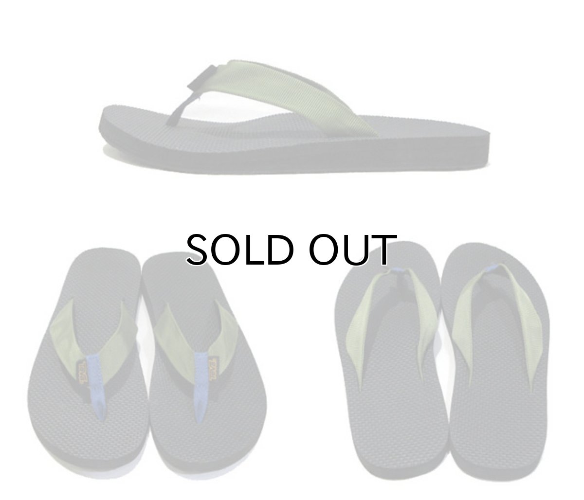 画像2: NEW "TEVA" Beach Sandal　Dark Green / Dark Blue　size 8 / 9 / 10 (2)