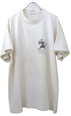 画像1: 1990's Fruit of the Room "WTPC 95.5FM" Print T-Shirts　Off White　size M (表記 L) (1)