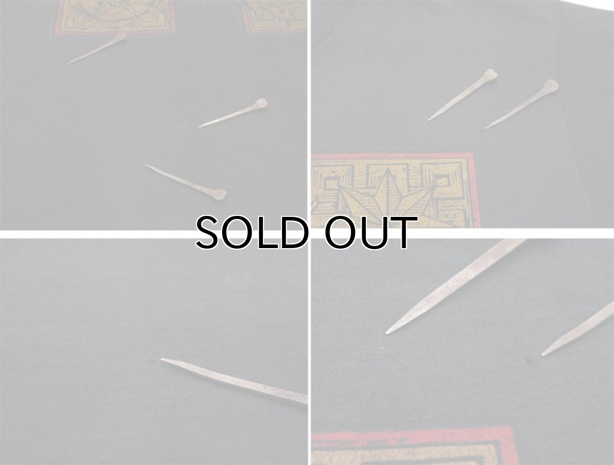 画像4: 1980's Screen Stars "astronomy" Print T-Shirts BLACK (スミクロ) size L - XL (表記 XL) (4)