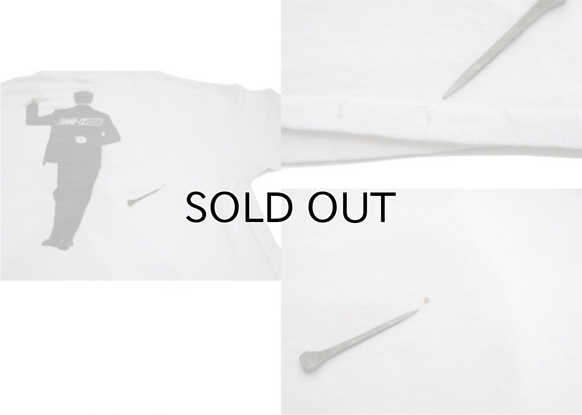 画像6: 1990's "David Bowie Sound + Vision" Print T-Shirts Off White size L (表記 XL 46-48) (6)