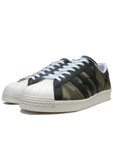 画像1: NEW adidas "SUPER STAR" Clear Camouflage Sneaker　Olive / Black / White　size 10.5 (1)