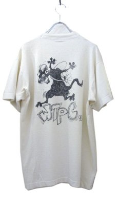 画像2: 1990's Fruit of the Room "WTPC 95.5FM" Print T-Shirts　Off White　size M (表記 L) (2)