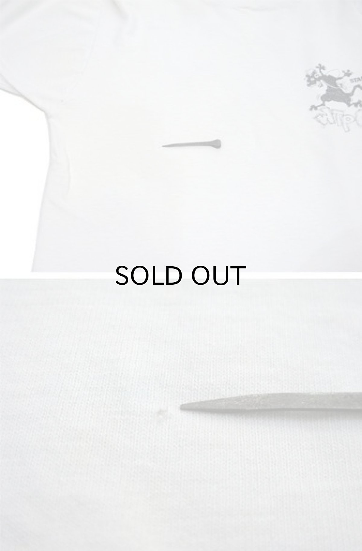 画像6: 1990's Fruit of the Room "WTPC 95.5FM" Print T-Shirts Off White size M (表記 L) (6)