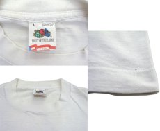 画像4: 1990's Fruit of the Room "WTPC 95.5FM" Print T-Shirts　Off White　size M (表記 L) (4)