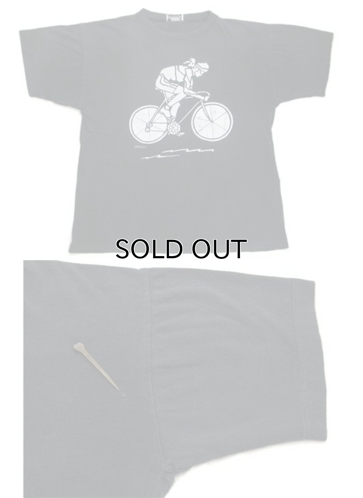 画像3: 1980's SASSON "Bicycle" Print T-Shirts BLACK size M - L (表記 不明) (3)