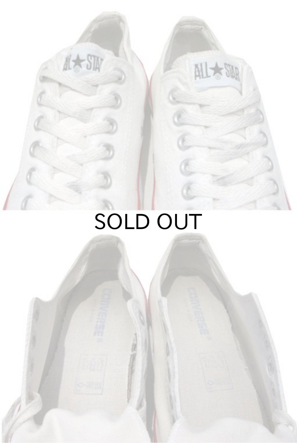 画像4: 1990's Converse "ALL STAR" Low Canvas Sneaker made in U.S.A Natural size 8.5 (27 cm) (4)