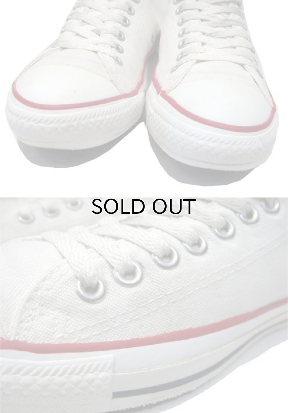 画像5: 1990's Converse "ALL STAR" Low Canvas Sneaker made in U.S.A Natural size 8.5 (27 cm) (5)