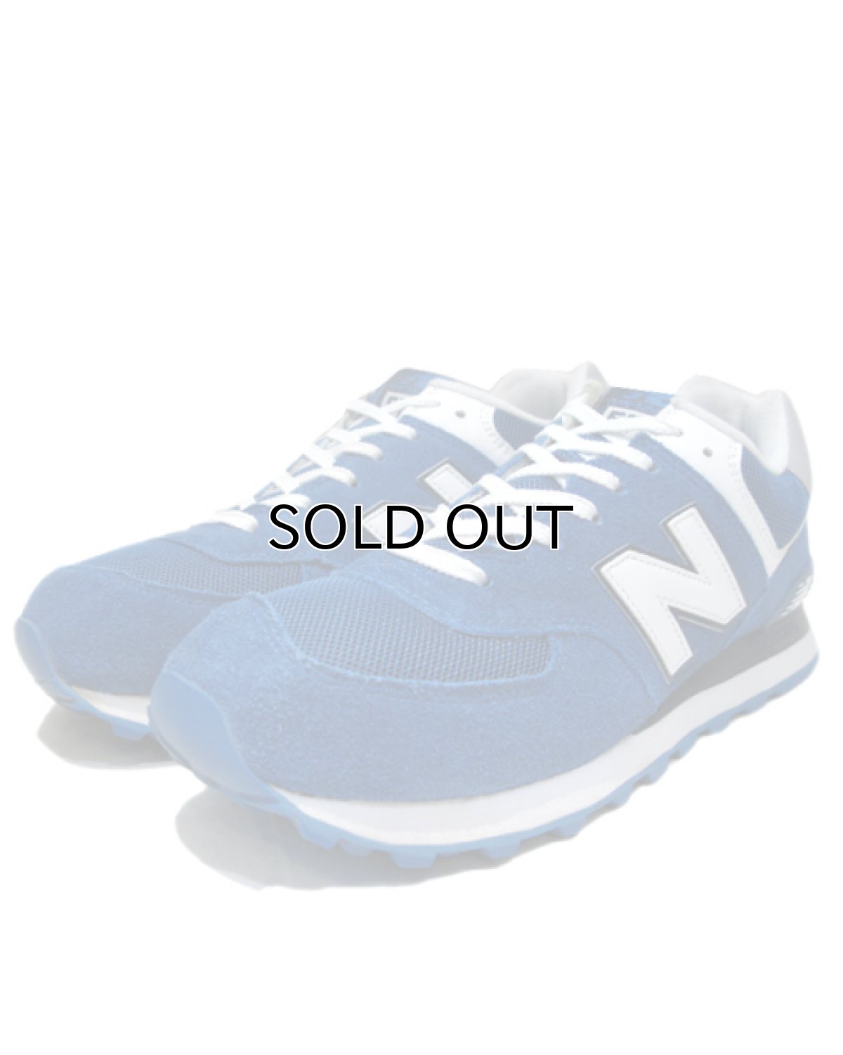 画像1: New Balance 574 Running Shoes　BLUE　size10 (28 cm) (1)