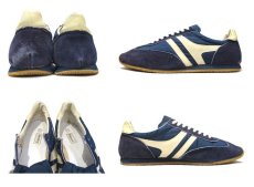 画像2: 1980's"Sears" Suede x Nylon Sneakers -made in KOREA-　Dead Stock　BLUE　size 11 (29 cm) (2)