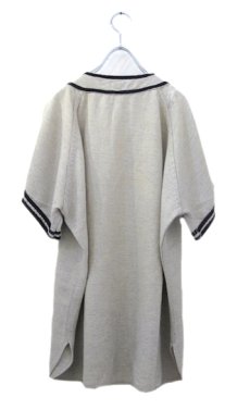 画像2: 1960's "WILSON" Baseball Wool Shirts -made in USA-　Grey / Navy　size L (表記 42) (2)