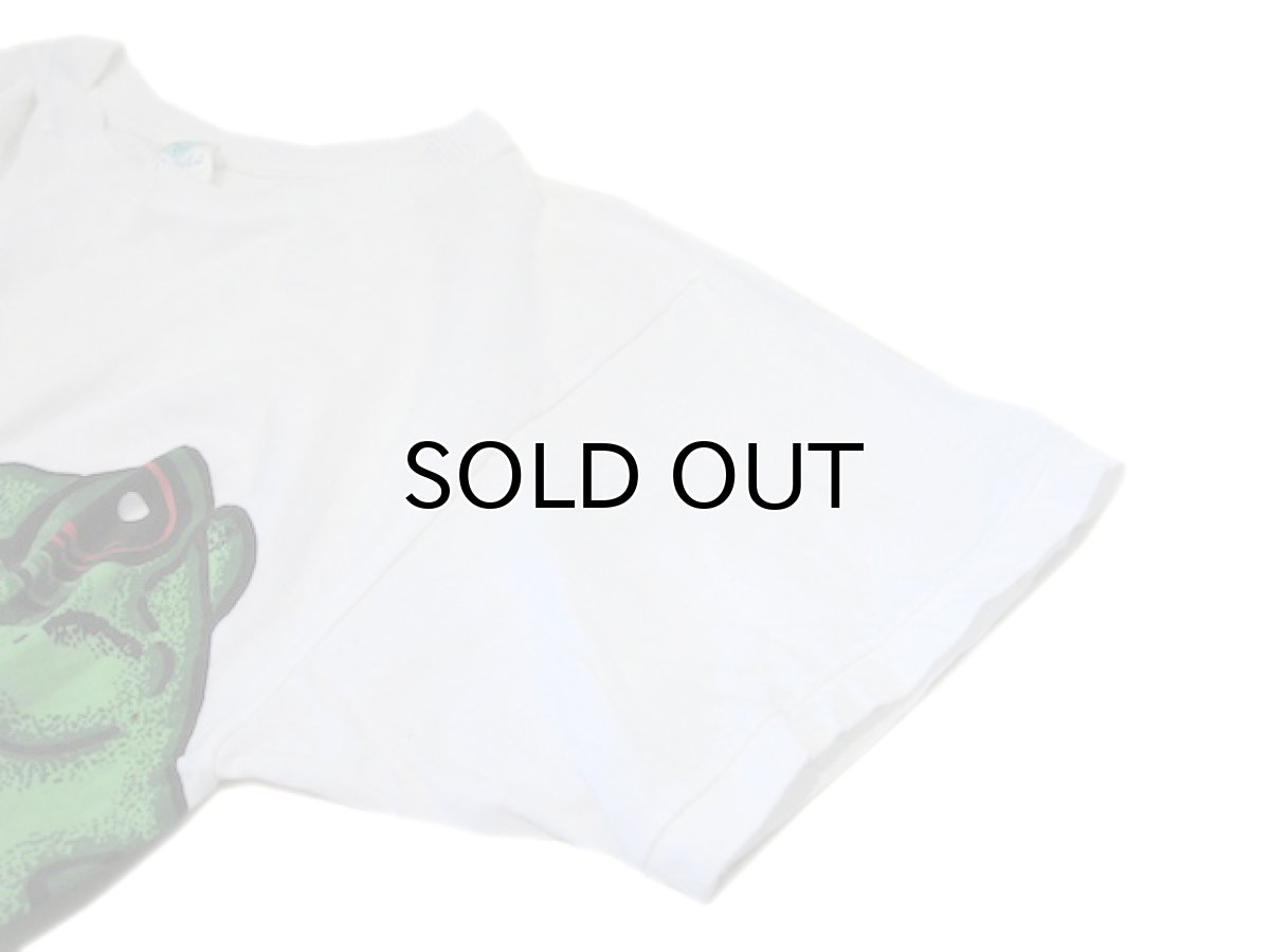 画像5: 1980's~ Garuda "FROG" Print T-Shirts WHITE size M - L (表記 44-46) (5)