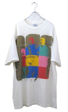 画像1: 1990's Hanes "U2 ZOO TV TOUR" Print T-Shirts -made in USA-　WHITE　size L - XL (表記 XL 46-48) (1)