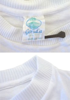 画像3: 1980's~ Garuda "FROG" Print T-Shirts　WHITE　size M - L (表記 44-46) (3)